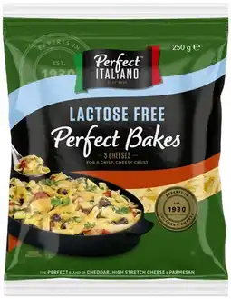 Coles NEW Perfect Italiano Lactose Free Cheese 250g offer