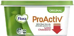 Coles Flora ProActiv 500g offer