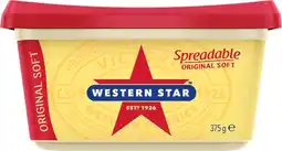 Coles Western Star Spreadable Blend 375g offer