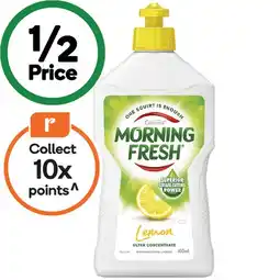 Woolworths Morning Fresh Dishwashing Liquid 400ml offer