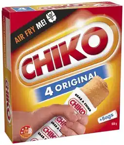 Coles Chiko Frozen Original Rolls 4 Pack 650g offer