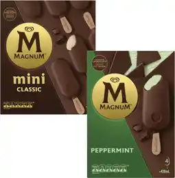 Coles Streets Magnum Sticks 4 Pack-6 Pack 360mL-428mL offer