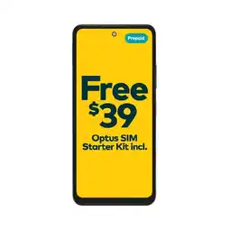 Woolworths Optus X Tap 3‡ offer