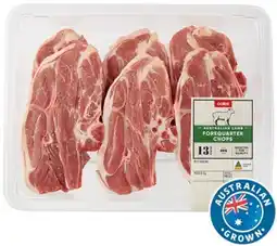 Coles Coles Australian Lamb Forequarter Chops offer