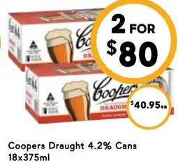 Drakes Coopers Draught 4.2% offer