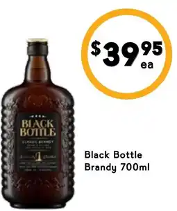 Drakes Black Bottle Brandy offer