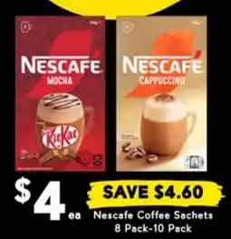 Drakes Nescafe coffee sachets offer