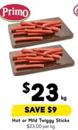 Drakes Hot or mild twiggy sticks offer