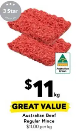 Drakes Australian beef regular mince offer