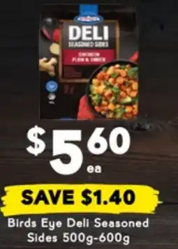 Drakes Birds eye deli seasoned sides offer