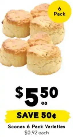 Drakes Scones 6 pack varieties offer