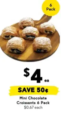 Drakes Mini Chocolate Croissants 6 Pack offer