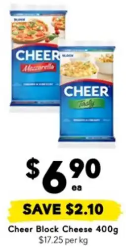 Drakes Cheer block cheese offer