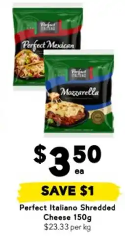 Drakes Perfect italiano shredded cheese offer