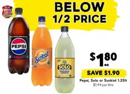 Drakes Pepsi, Solo or Sunkist offer