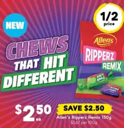 Drakes Allen's ripperz remix offer