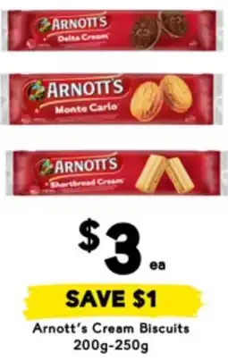 Drakes Arnott's Cream Biscuits offer