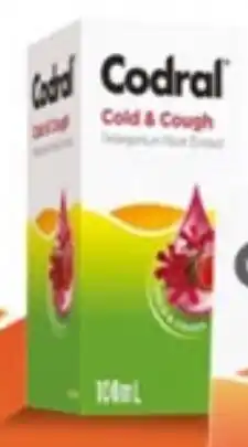 Drakes Codral cough & cold pelagronium root liquid offer