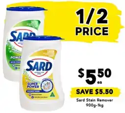 Drakes Sard Stain Remover offer