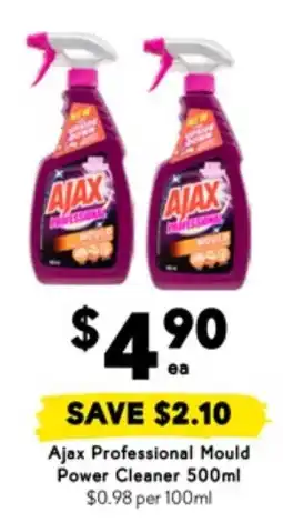 Drakes Ajax professional mould power cleaner offer