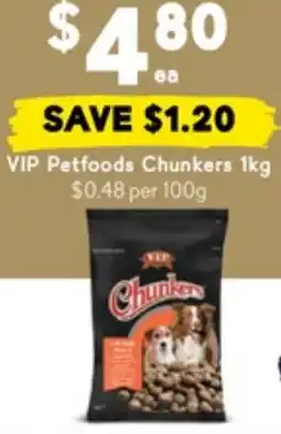 Drakes VIP Petfoods Chunkers offer