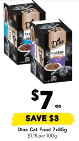 Drakes Dine cat food offer