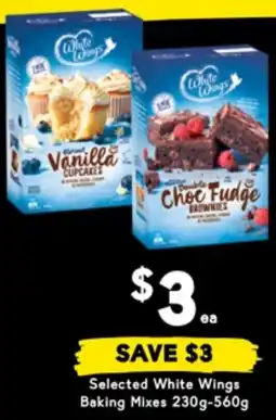 Drakes Selected white wings baking mixes offer