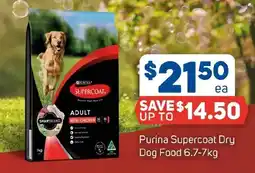 Foodland Purina supercoat dry dog food offer