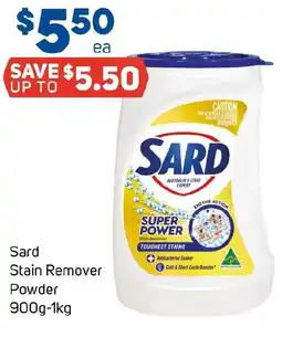 Foodland Stain remover powder 900g-1kg offer