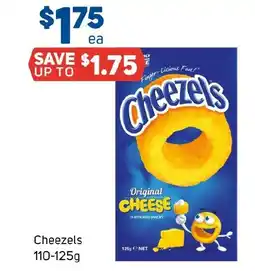 Foodland Cheezels 110-125g offer