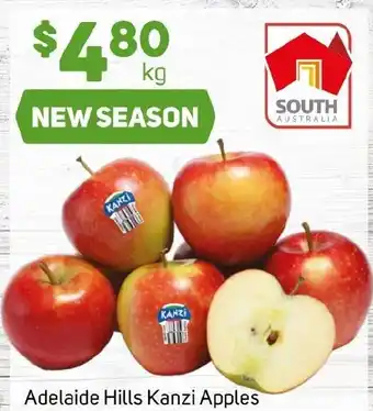 Foodland Adelaide hills kanzi apples offer