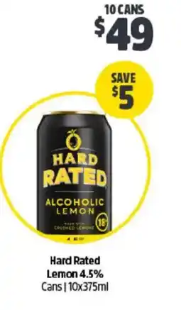 Hard rated lemon cans
