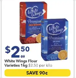 Ritchies White wings flour varieties offer