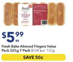 Ritchies Fresh bake almond fingers value pack offer