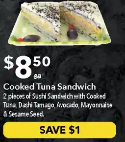 Ritchies Cooked tuna sandwich offer