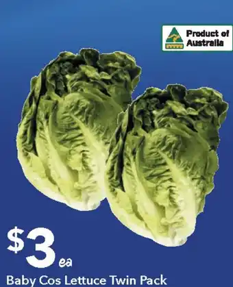 Ritchies Baby cos lettuce twin pack offer