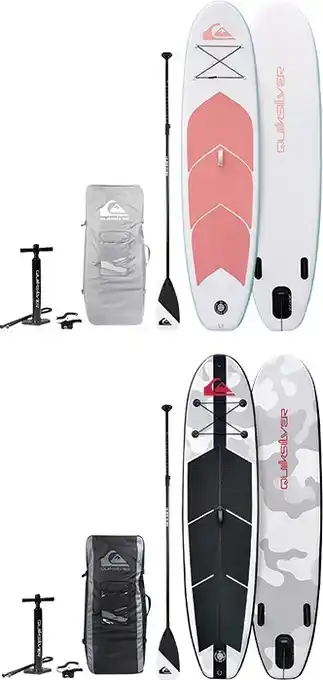 BCF Quiksilver Inflatable Stand-Up Paddle Boards offer