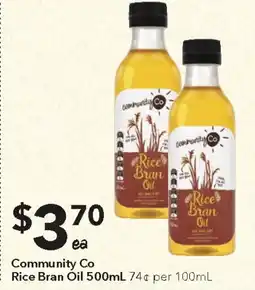 Ritchies Community co rice bran oil offer
