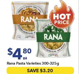 Ritchies Rana pasta varieties offer