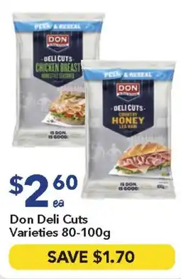Ritchies Don deli cuts varieties offer