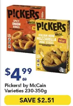 Ritchies Pickers! by mccain varieties offer