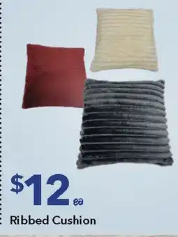 Ritchies Ribbed cushion offer