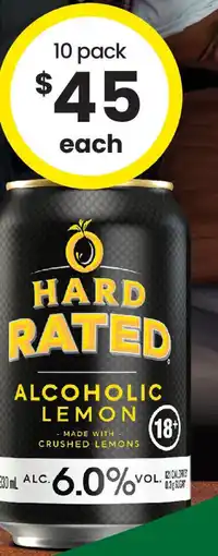 The Bottle O Hard rated offer