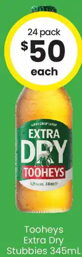The Bottle O Tooheys extra dry offer