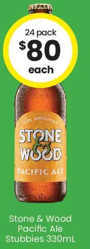 The Bottle O Stone & wood pacific ale stubbies offer