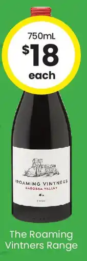 The Bottle O The roaming vintners range offer