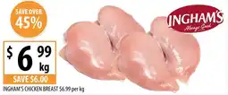 Supabarn Ingham's chicken breast offer