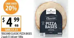 Supabarn Toscano classic pizza bases offer