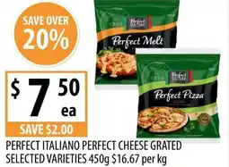 Supabarn Perfect italiano perfect cheese grated selected varieties offer