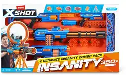BIG W Xshot Ultimate Insanity Combo Pack with 350 Darts offer